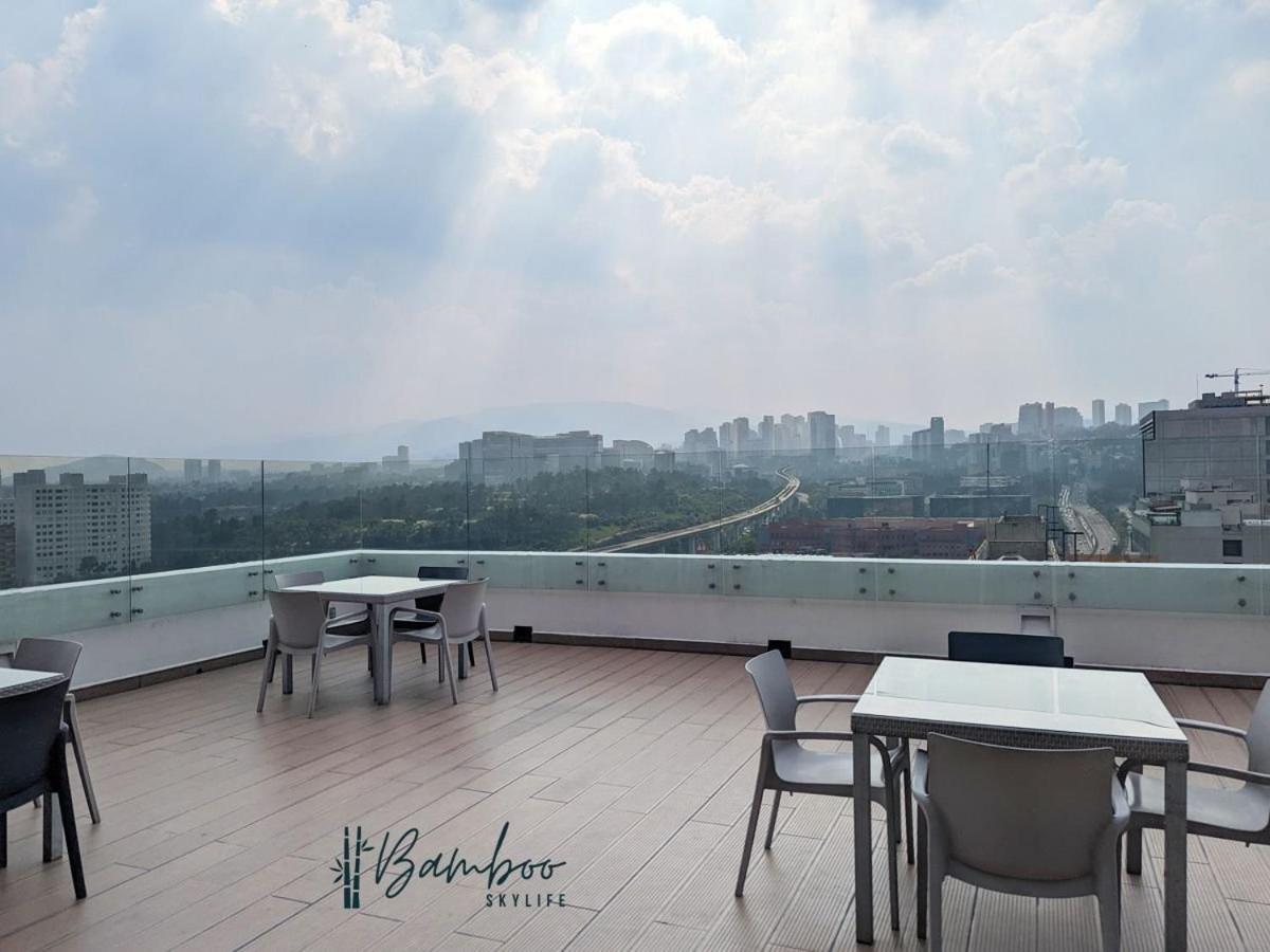 Luxury Condo Santa Fe Cosmocrat By Bamboo Skylife Mexico City Exterior photo